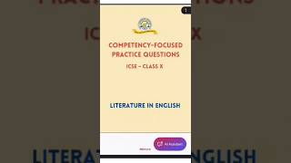 Compentency Based Questions 🎈ICSE CLASS 10 2026 EXAMS #icseclass10 #icse2026 #class10icse #icseboard