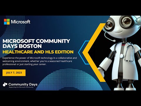 Microsoft Community Days - Healthcare and HLS Edition