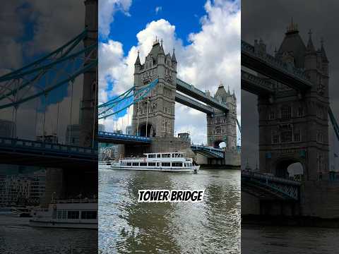 📍Tower Bridge, London 🌁✨💙 #london #towerbridge #placestovisit #uk #explore #trending #shorts