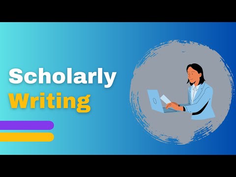 Type of Scholarly Writing