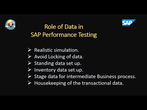 Data strategy for SAP Performance Testing | Role of data in SAP PT | Test Data strategy