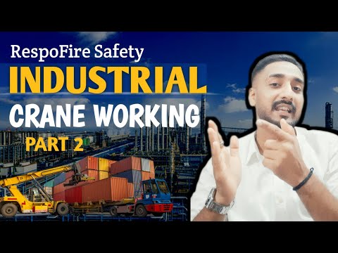 Fire Fighting & Safety 🚒 | Industrial Crane Working & MS Pipe Lifting