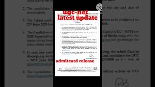 𝙐𝙂𝘾-𝙉𝙀𝙏 𝘼𝙙𝙢𝙞𝙩𝙘𝙖𝙧𝙙 𝙧𝙚𝙡𝙚𝙖𝙨𝙚 2025#ugcnetexam .