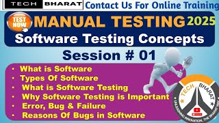 Static & dynamic testing | Product & Project | Verification and validation | Tech Bharat | Session 1