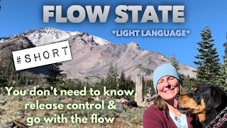 Light Language – Flow State￼￼ - *release the need to control￼