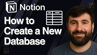 How to Create a New Database in Notion | Quick Tutorial 2025