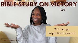 Part 1: Victory Web Design Inspiration Explained | Bible Study with Jesus and H.B Lighthouse