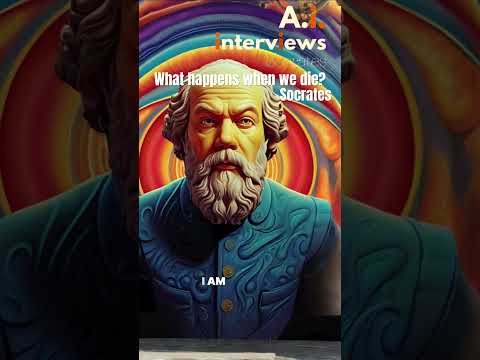 A.i Interviews - Socrates #aiinterview #motivation #ai #philosophy #cai #death #socrates #viral