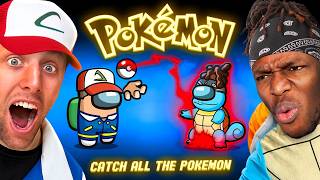 SIDEMEN AMONG US POKE BALL ROLE: CATCH EVERYONE TO WIN