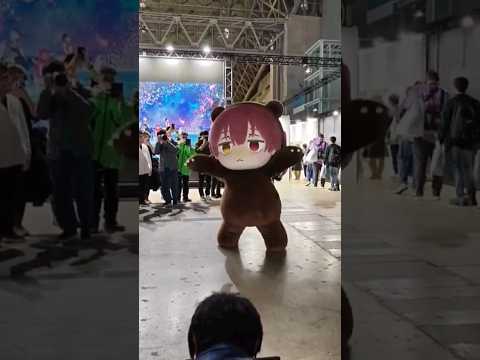 cute kumarine bear dance #vtuber #hololive @HoushouMarine