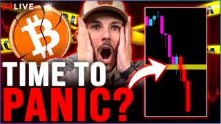 Bitcoin EMERGENCY Live!🚨Worse Case Incoming?