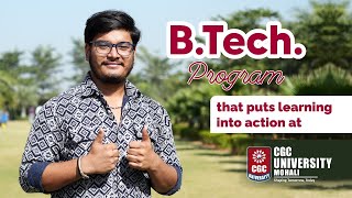 Build Your Engineering Future | B.Tech at CGC University, Mohali | Labs, Innovation & Scholarships