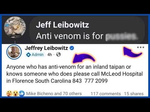 Bitten By The World's Most VENOMOUS SNAKE!!!