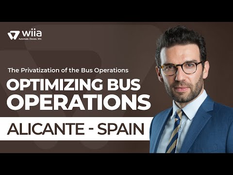 Wiia - Optimizing Bus Operations - Alicante - Spain