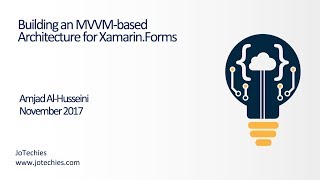 Building an MVVM based Xamarin Forms app