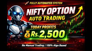 ROBO TRADING NIFTY OPTION 17 FEB 26 .2 LOT TODAY PROFIT .RS.2500
