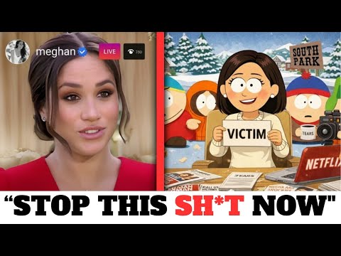 Meghan Markle LOSES IT After SOUTH PARK ROASTS Her New Netflix Holiday Special