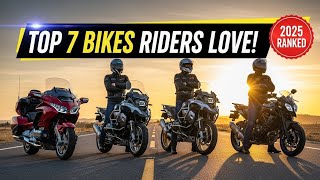 Top 7 Motorcycles Riders Love the Most (Consumer Rated!) #MostLovedMotorcycles #MotorcycleReview