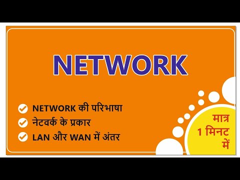 NETWORK KI PARIBHASHA । TYPES OF NETWORK