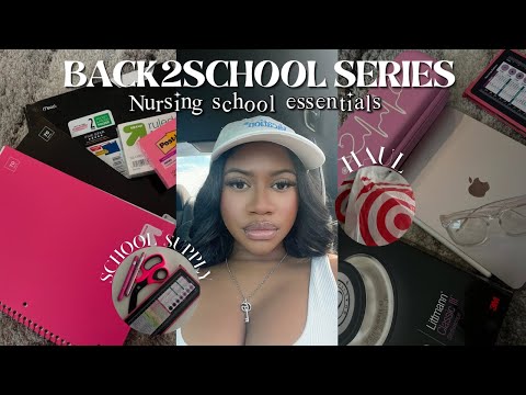 REALISTIC BACK TO SCHOOL SHOPPING | NURSING SCHOOL ESSENTIALS + HAUL