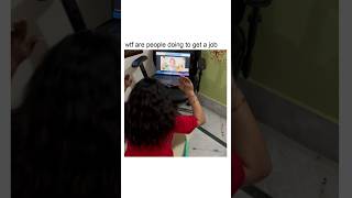People are doing crazy thingfor job💀#jobs #jobalert #ai #duet #interview #shorts#parakeetaipartner