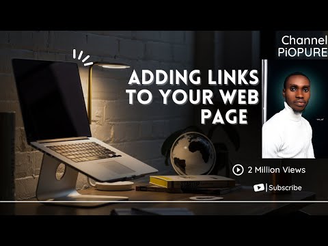 How to add links to your web page
