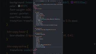 📋 Cool Copy-to-Clipboard Button with Animation in 60 Seconds! 🚀