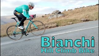Bianchi Hillclimb bike build