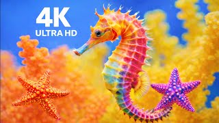 Ocean Colors 8K ULTRA HD | Peaceful Sea Life for Sleep, Focus & Meditation