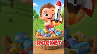 Vehicles Song | Vehicles for Kids | Nursery Rhymes & Kids Songs #shorts #babysongs #cartoon