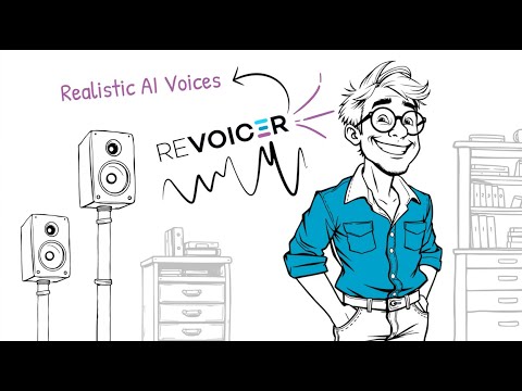 🎥 InstaDoodle Sample: Revoicer AI Text-to-Speech Promo