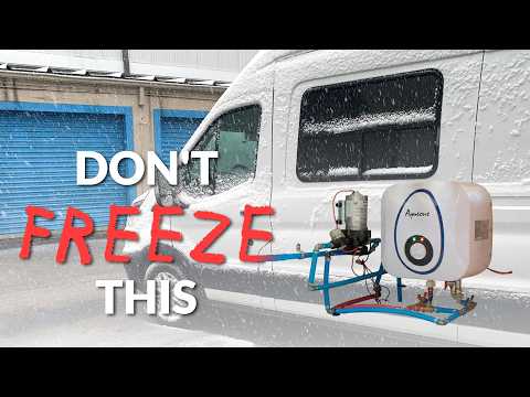 How to Winterize Camper Van Plumbing (Step-by-Step)