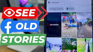 How to Find Story Memories on Facebook || See Old Stories FB