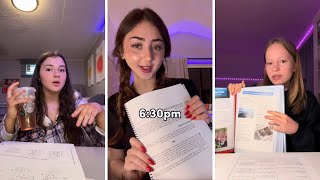 Do My Homework With Me | TikTok Compilation