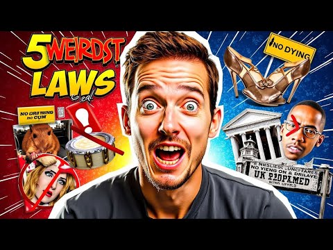 5 Weird Laws across the world that will shock you | Weird Law | Weirdly Legal