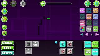 Geometry dash purple block design