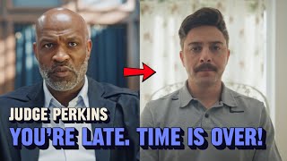 Trooper ARRIVES LATE, Judge Perkins DISMISSES Case on the Spot!