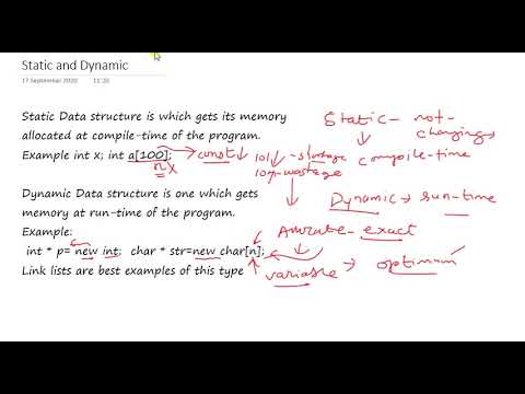 Data Structure  types