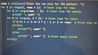 Python Pattern Day 2 – Logic Mastery Star & Number Patterns in Python | Full Tutorial 