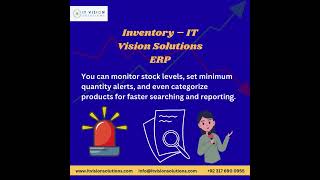#InventoryManagement#ITVisionSolutions#ERPSolutions#InventoryControl