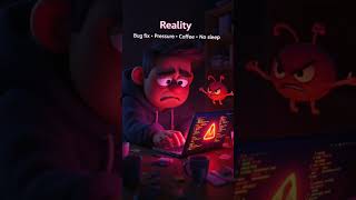 “Har Coder Ka Sach – Expectations vs Reality 🤖” #shorts #funny #memes