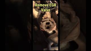 How To DELETE An EGR Valve. Full video on my YouTube channel. Please SUBSCRIBE