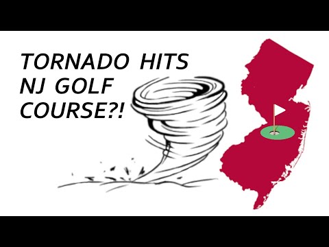 Tornado Hits New Jersey Golf Course