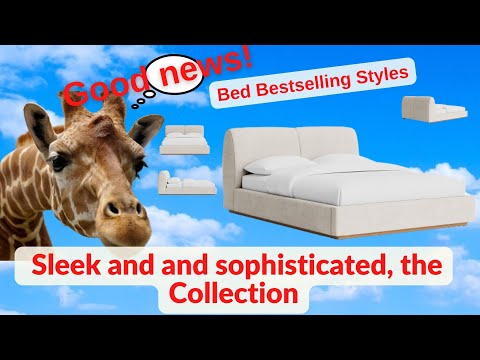 ►►Los Angeles Bed, Bestselling Styles, with 20+ wood finishes and hundreds of fabrics to choose from