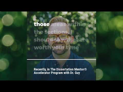 [Q&A] How do I make progress in my dissertation?