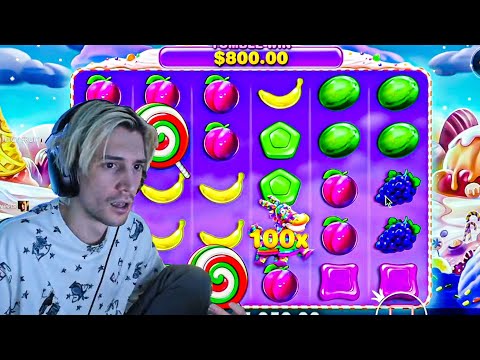 XQC HITS INSANE WIN FIRST BONUS EVER ON SWEET FIESTA