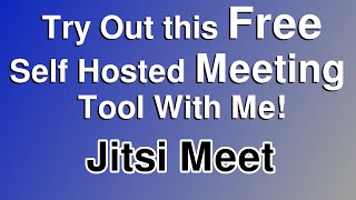 A special Jitsi Setup for your informational Testing Pleasure