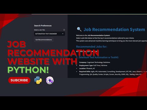 Create Your Own Job Recommendation Web App with Python & Cosine Similarity
