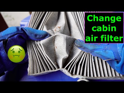 Change and replace a 2008 - 2022 Dodge Challenger Cabin Air Filter