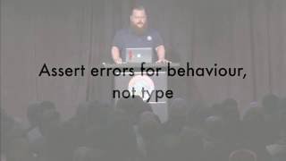 GopherCon 2016: Don't Just Check Errors Handle Them Gracefully - Dave Cheney